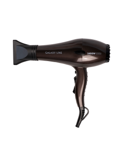 Купить Фен Galaxy GL4343 2400 Вт коричневый в E-mobi