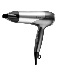 Купить Фен Brayer BR3008 2200 Вт серый, черный в E-mobi