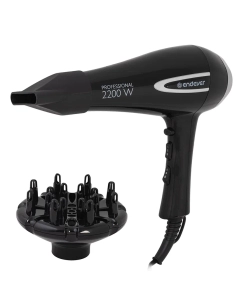 Купить Фен Endever Aurora-474 2200 Вт черный в E-mobi
