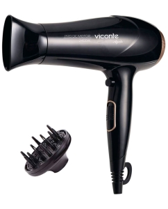 Купить Фен Viconte VC-3723 2400 Вт черный в E-mobi