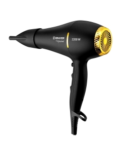 Купить Фен Brayer BR3005 2200 Вт черный; золотистый  в E-mobi