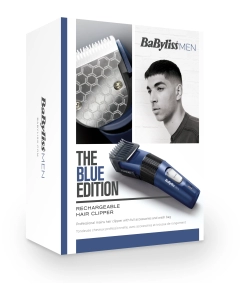 Купить Машинка для стрижки волос Babyliss 7756PE синий, черный  в E-mobi