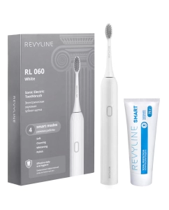 Купить Электрическая зубная щетка Revyline RL 060+ зубная паста белый в E-mobi