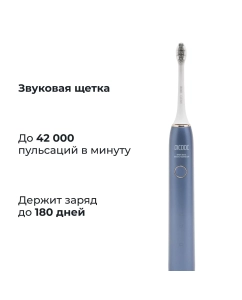 Купить Электрическая зубная щетка Picooc T1 синяя  в E-mobi