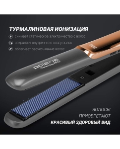 Купить Выпрямитель волос POLARIS PHSS 2098TTi Tourmaline PROF Black/Rose  в E-mobi
