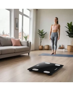 Купить Весы напольные Kitfort КТ-844 черный  в E-mobi