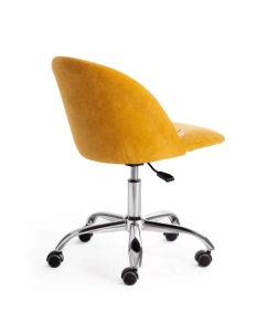 Купить Кресло компьютерное TetChair MELODY, велюр , горчичный  в E-mobi