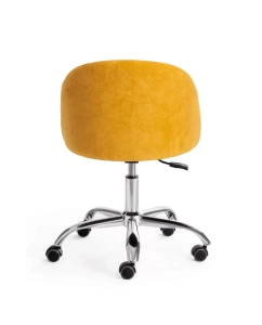 Купить Кресло компьютерное TetChair MELODY, велюр , горчичный  в E-mobi