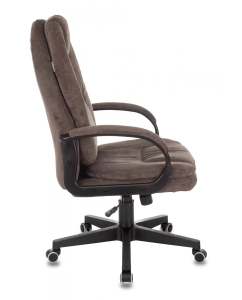 Купить Кресло руководителя Бюрократ CH-868N, на колесиках, ткань, коричневый [ch-868n/lt-10]  в E-mobi