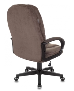 Купить Кресло руководителя Бюрократ CH-868N, на колесиках, ткань, коричневый [ch-868n/lt-10]  в E-mobi