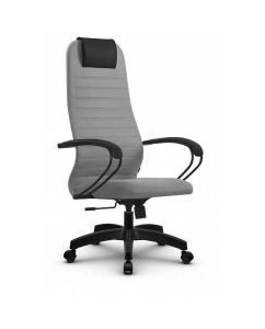 Купить Кресло компьютерное SU-B-10/подл.130/осн.001 Светло-серый/Светло-серый в E-mobi