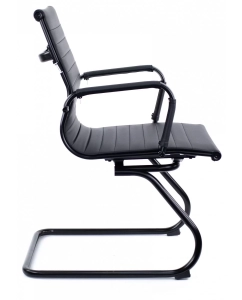 Купить Конференц-кресло EverProf Leo Black CF Экокожа Черная  в E-mobi