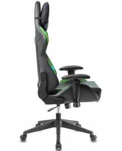 Купить Кресло игровое Zombie VIKING 5 AERO черный/салатовый  в E-mobi
