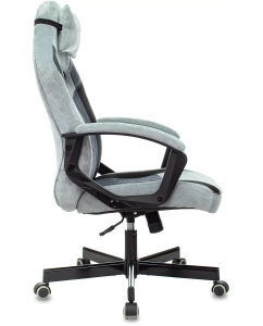 Купить Кресло игровое ZOMBIE VIKING 6 KNIGHT BL FABRIC синий крестовина металл  в E-mobi