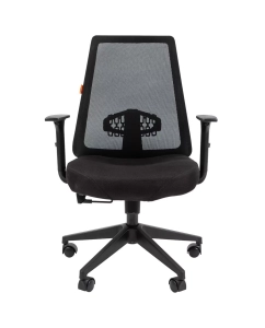 Купить Офисное кресло CHAIRMAN 535 LT, ткань/сетка, черный  в E-mobi