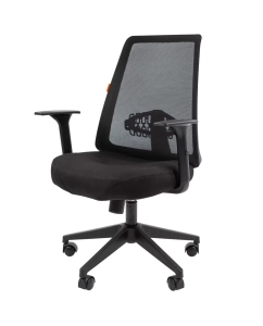 Купить Офисное кресло CHAIRMAN 535 LT, ткань/сетка, черный  в E-mobi