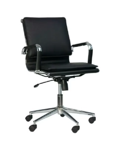 Купить Кресло руководителя Everprof Nerey LB T экокожа - черное в E-mobi