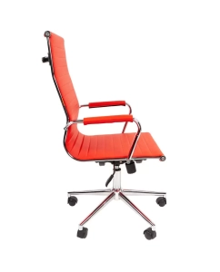 Купить Компьютерное кресло Chairman 755 экокожа красный  в E-mobi
