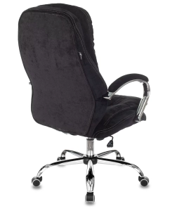 Купить Кресло руководителя Бюрократ T-9950SL, обивка: ткань, цвет: черный  в E-mobi