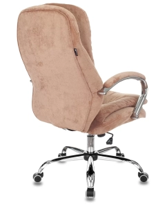 Купить Кресло руководителя Бюрократ T-9950SL, обивка: ткань, цвет: светло-коричневый  в E-mobi