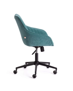 Купить Кресло компьютерное офисное TetChair DUBLIN, велюр , бирюзовый  в E-mobi