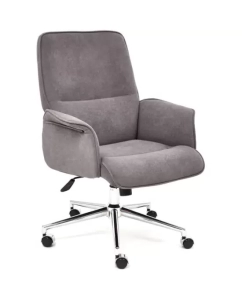 Купить Кресло компьютерное офисное на колесиках Tetchair YORK серый в E-mobi