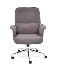 Купить Кресло компьютерное офисное на колесиках Tetchair YORK серый  в E-mobi