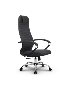 Купить Кресло компьютерное МЕТТА-27(MPRU)/подл.130/осн.003 Темно-серый  в E-mobi