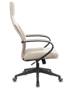 Купить Кресло руководителя Бюрократ CH-608Fabric, обивка: ткань, цвет: песочный  в E-mobi