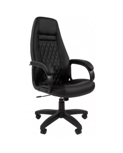 Купить Кресло VT_CHAIRMAN 950 LT экокожа черный пластик в E-mobi