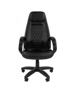 Купить Кресло VT_CHAIRMAN 950 LT экокожа черный пластик  в E-mobi