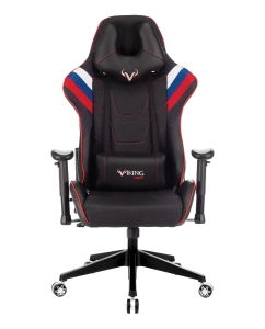 Купить Кресло игровое ZOMBIE VIKING 4 AERO RUS белый/синий/красный/черный  в E-mobi