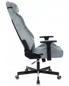 Купить Игровое кресло Бюрократ Knight N1 Fabric Серо-голубой, ткань  в E-mobi