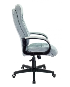 Купить Кресло руководителя Бюрократ CH-824 серо-голубой Light-28 крестовина пластик  в E-mobi
