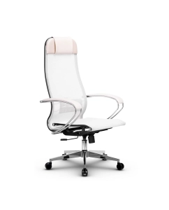 Купить Кресло компьютерное МЕТТА-4(MPRU)/подл.131/осн.004 Белый в E-mobi