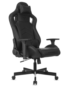 Купить Кресло игровое Бюрократ KNIGHT GLADIATOR B, черный, экокожа в E-mobi