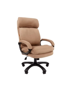 Купить Кресло Chairman Home 505 Россия ткань  Т-10 бежевый (черный пластик) 7127986 . в E-mobi