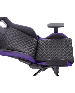 Купить Кресло игровое Knight Outrider черный/фиолетовый  в E-mobi