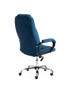 Купить Кресло компьютерное офисное на колесиках Tetchair BERGAMO синий  в E-mobi