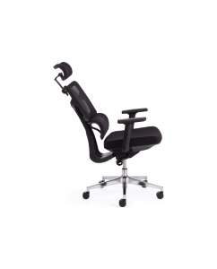 Купить Кресло компьютерное офисное на колесиках ортопедическое Tetchair MESH черный  в E-mobi