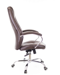 Купить Кресло Everprof Long TM Экокожа Коричневый  в E-mobi