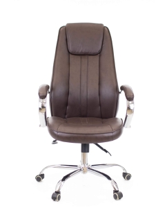 Купить Кресло Everprof Long TM Экокожа Коричневый  в E-mobi