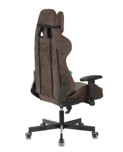 Купить Кресло игровое ZOMBIE VIKING KNIGHT LT10 FABRIC коричневый крестовина металл  в E-mobi