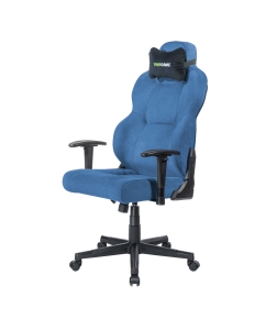 Купить Компьютерное кресло VMMGAME UNIT FABRIC UPGRADE с регулируемой спинкой, синяя ткань в E-mobi