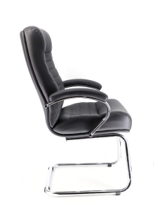 Купить Кресло Everprof Кресло для посетителей Everprof Orion CF Экокожа Черный  в E-mobi