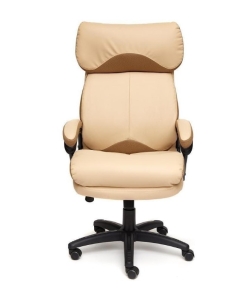Купить Кресло компьютерное офисное на колесиках ортопедическое Tetchair DUKE бежевый  в E-mobi