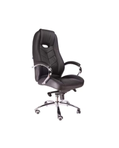 Купить Кресло руководителя Everprof Drift M экокожа - черное в E-mobi
