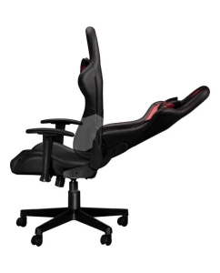 Купить Игровое кресло Mad Catz G.Y.R.A. C1 ПХВ-кожа, 2D подлокотники, газпатрон, черный/красный  в E-mobi