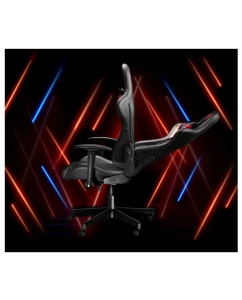 Купить Игровое кресло Mad Catz G.Y.R.A. C1 ПХВ-кожа, 2D подлокотники, газпатрон, черный/красный  в E-mobi