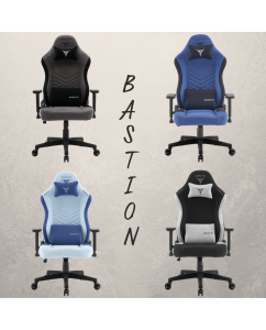 Купить Игровое компьютерное кресло ZONE 51 Bastion, ткань серая  в E-mobi